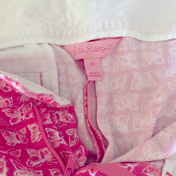 Lilly Pulitzer pants. Washed and just tried it on .Size 10 - Picture 5 of 6